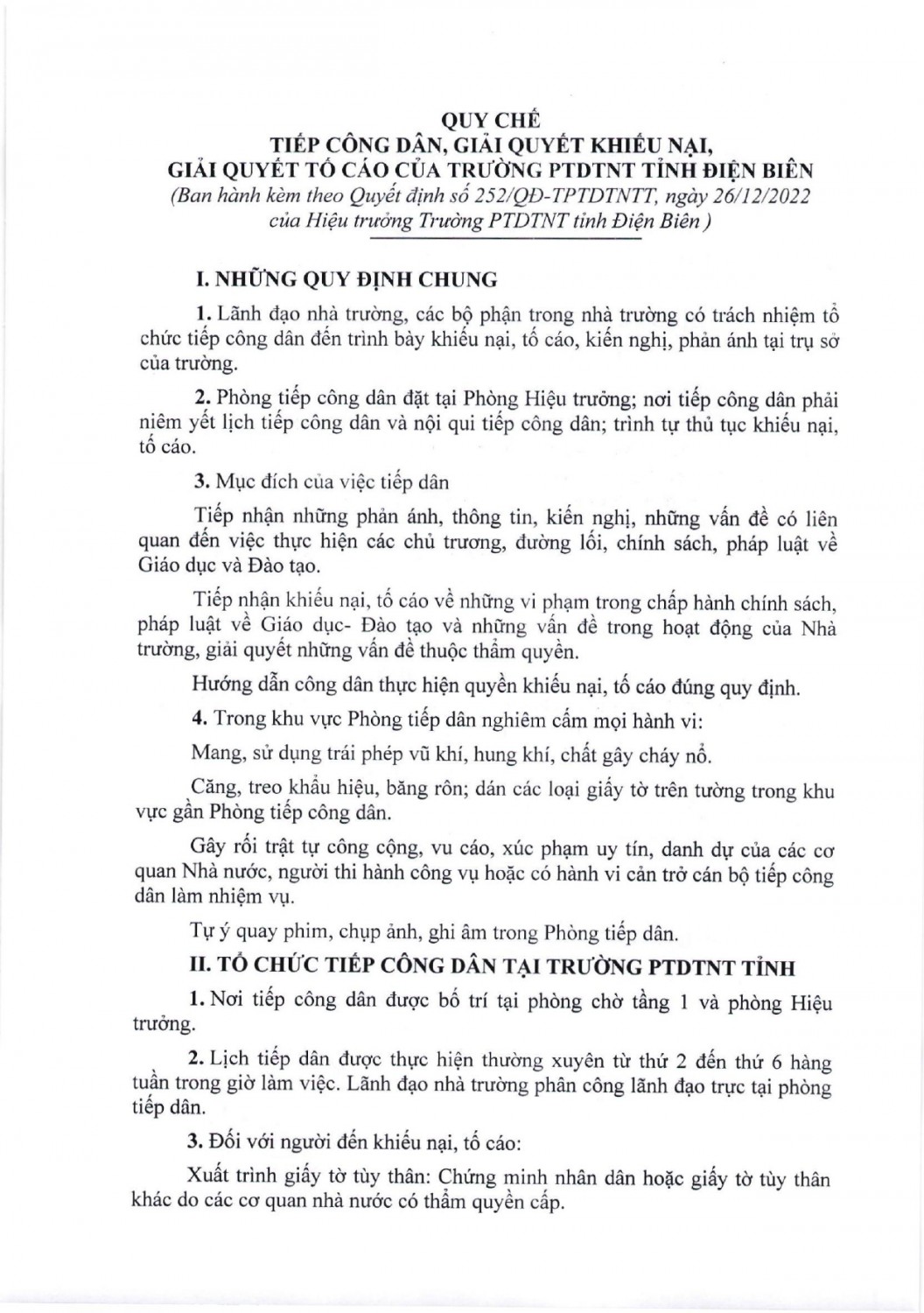 253 QQD ban hành quy chế tiếp công dân, giải quyết khiếu nại, giải quyết tố cáo page 0002