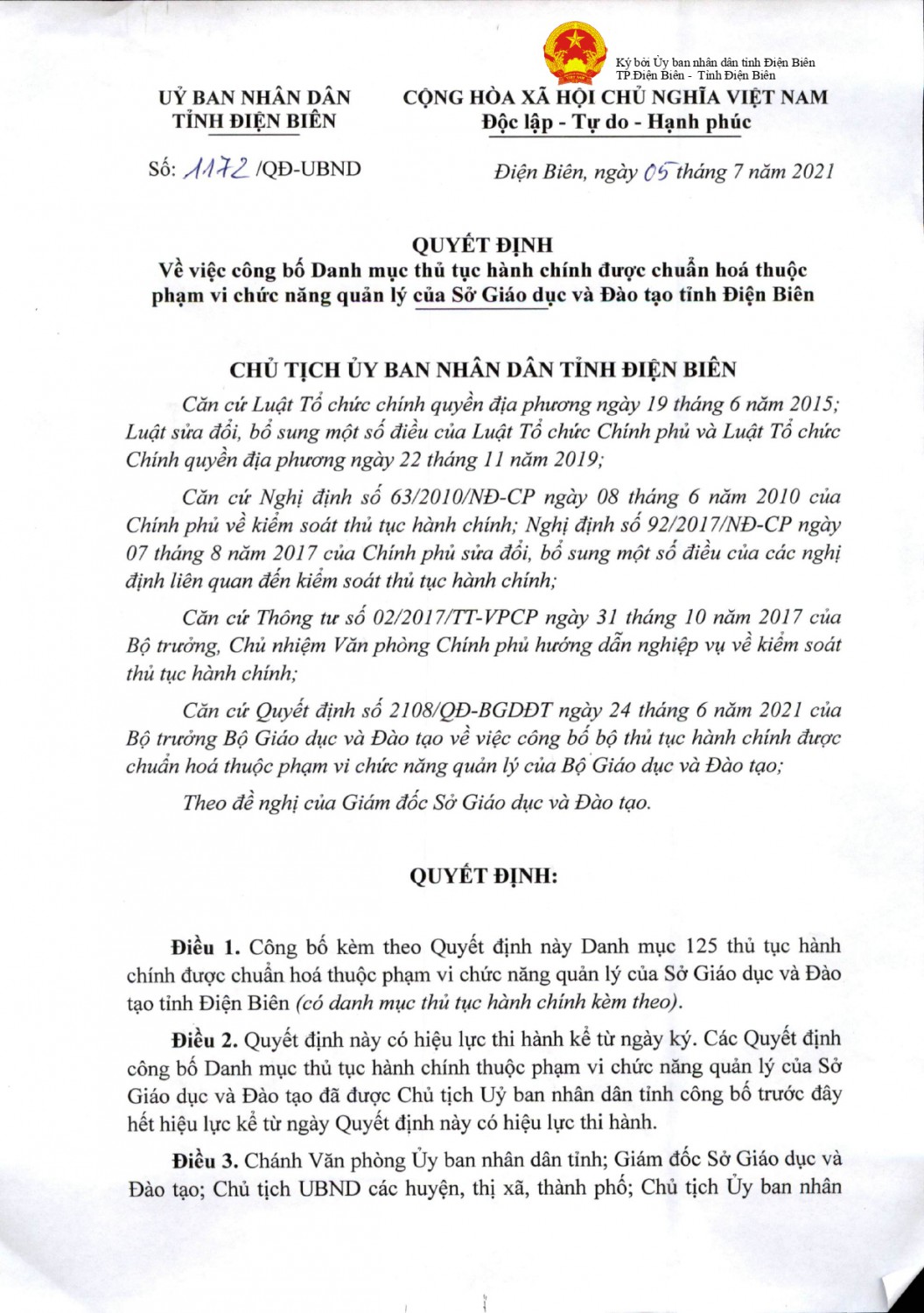 QĐ số 1172(05 07 2021 15h49p27) signed page 0001