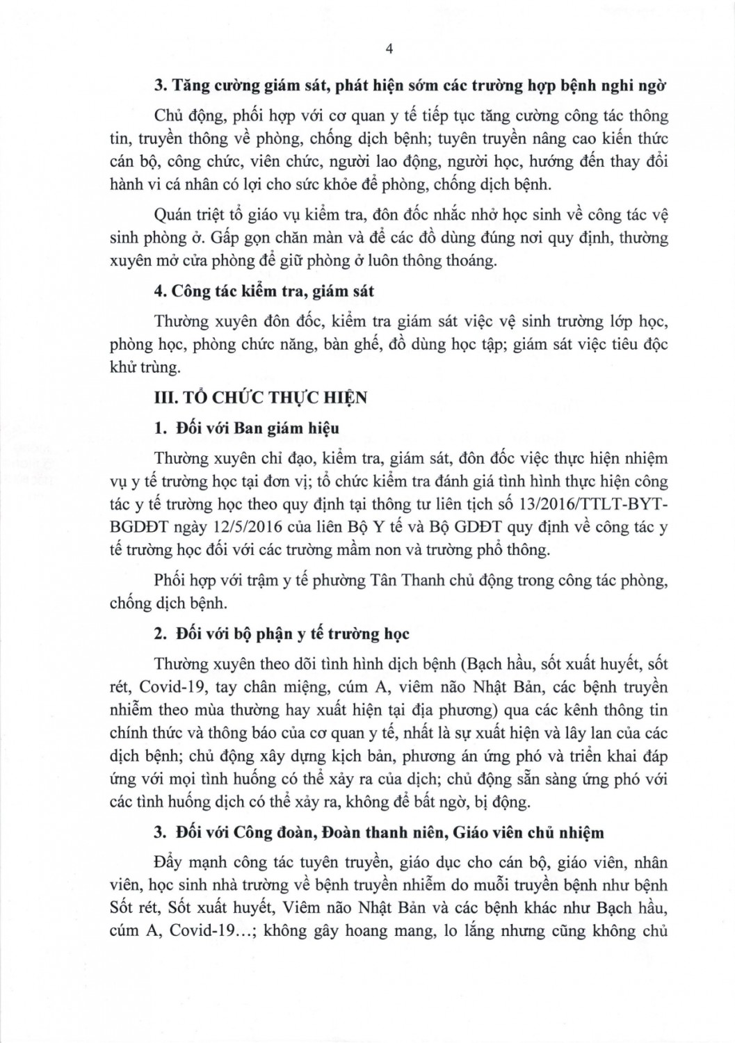 302 kế hoạch phòng chống dịch bệnh đảm bảo an toàn trường học chào đón năm mới page 0004