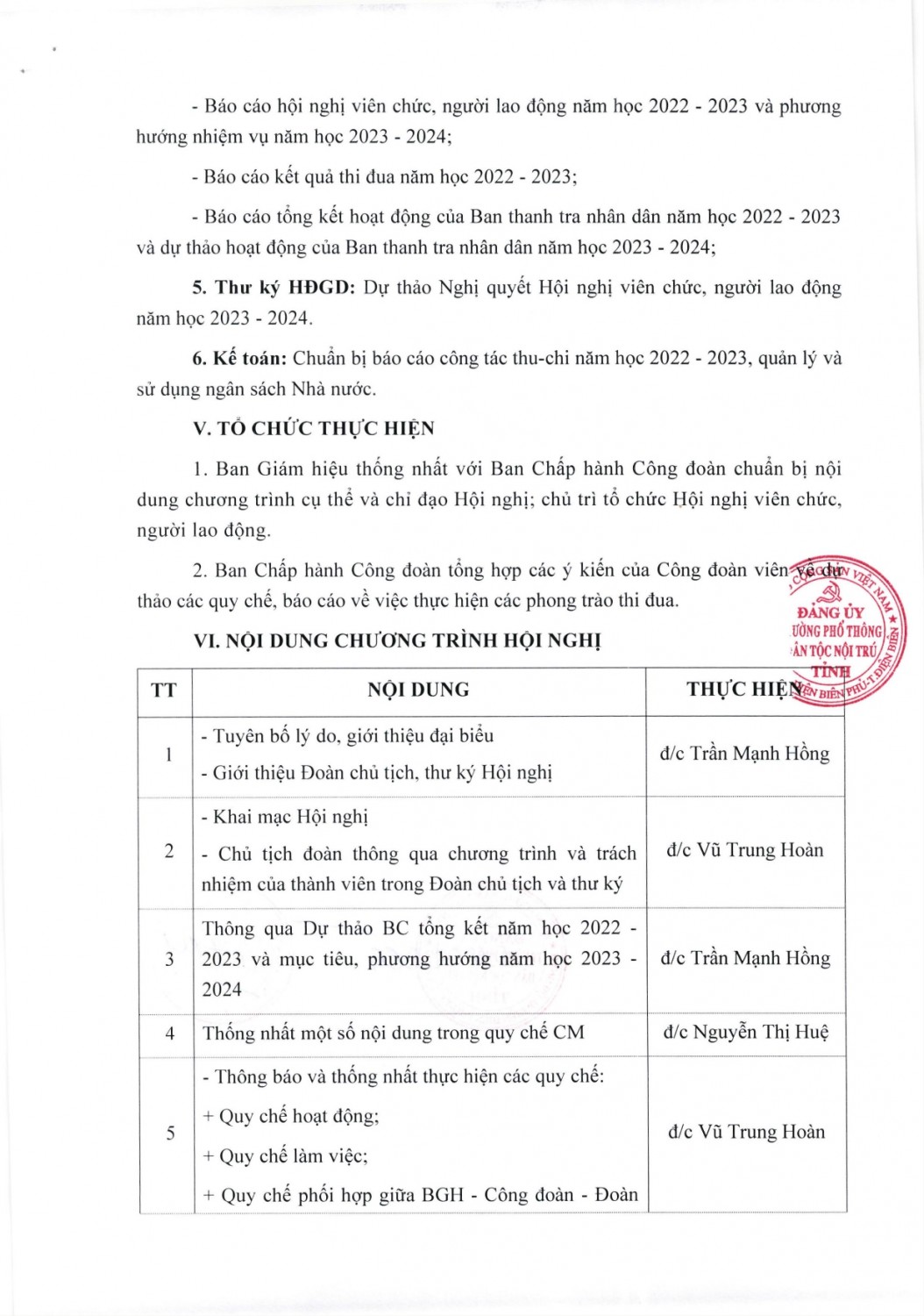 31 Kế hoạch hội nghị viên chức người lao động năm học 2023 2024 page 0003