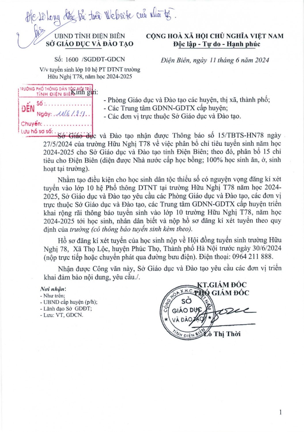 1600 GDCN TUYỂN SINH VÀO LỚP 10 page 0001