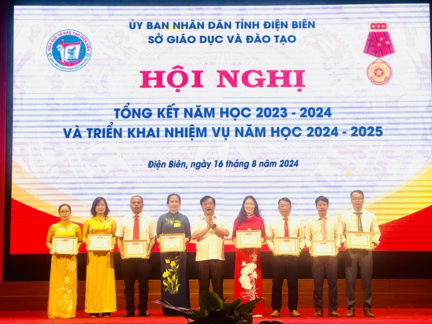 Trường PTDTNT tỉnh Điện Biên tham dự hội nghị tổng kết năm học 2023-2024 và triển khai nhiệm vụ năm học 2024-2025