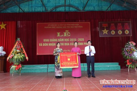 Lễ Khai giảng năm học 2019-2020 và đón nhận Cờ thi đua của Chính phủ
