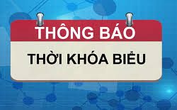 THỜI KHÓA BIỂU TUẦN 4
