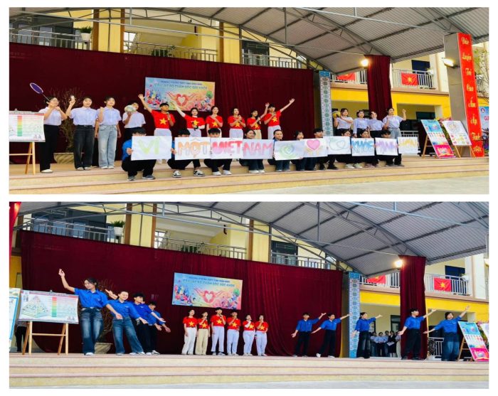 Chương trình báo cáo sản phẩm của Câu lạc bộ Chăm sóc sức khỏe Trường PTDTNT THPT tỉnh Điện Biên