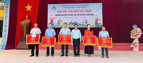 Trường PTDTNT THPT tỉnh Điện Biên giành giải Nhất toàn Đoàn tại Đại hội Thể dục Thể thao Ngành GDĐT tỉnh Điện Biên lần thứ VIII năm 2025