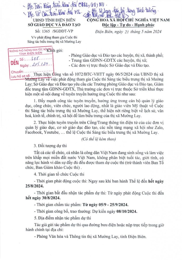 1365  vp  phát động tham gia cuocj thi sáng tác biểu chưng txml page 0001