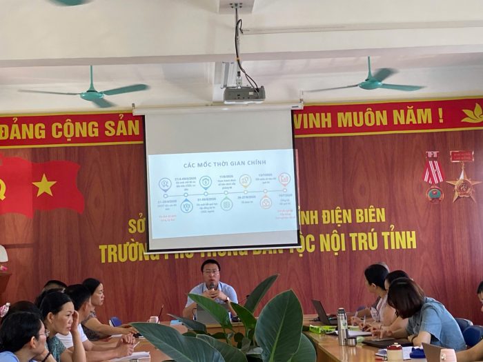Trường PTDTNT tỉnh Điện Biên tổ chức tập huấn Quy chế thi tốt nghiệp THPT năm 2025