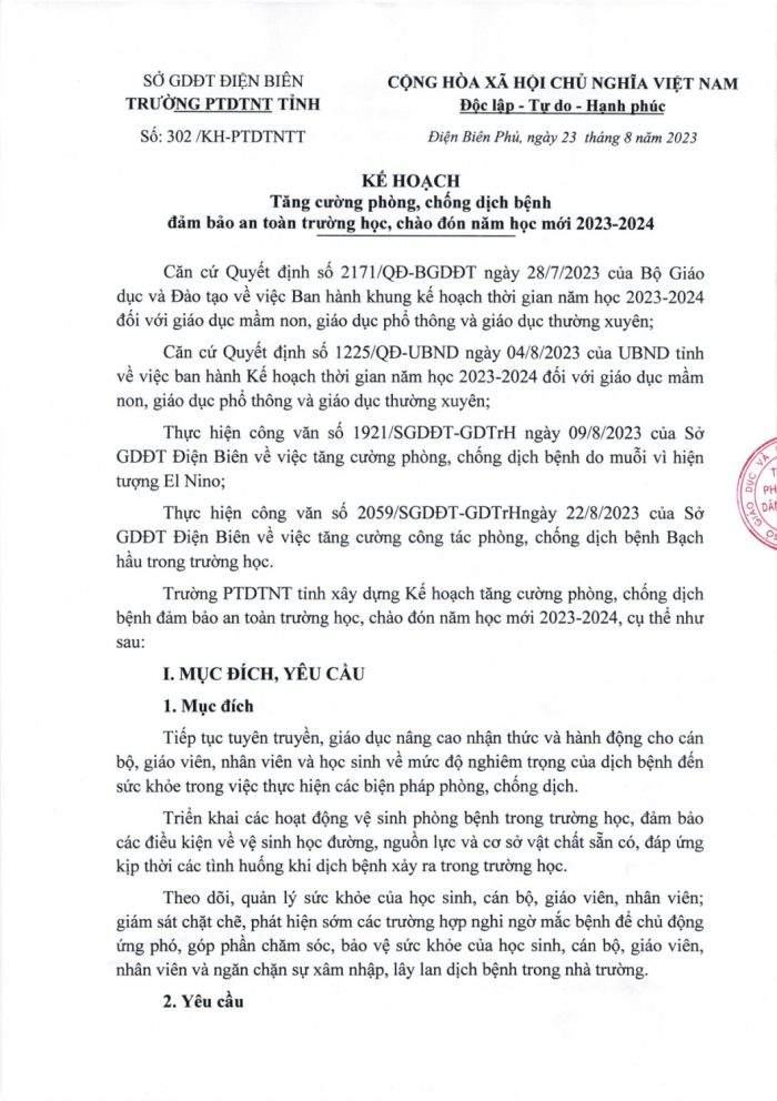 302  kế hoạch phòng chống dịch bệnh đảm bảo an toàn trường học chào đón năm mới  page 0001