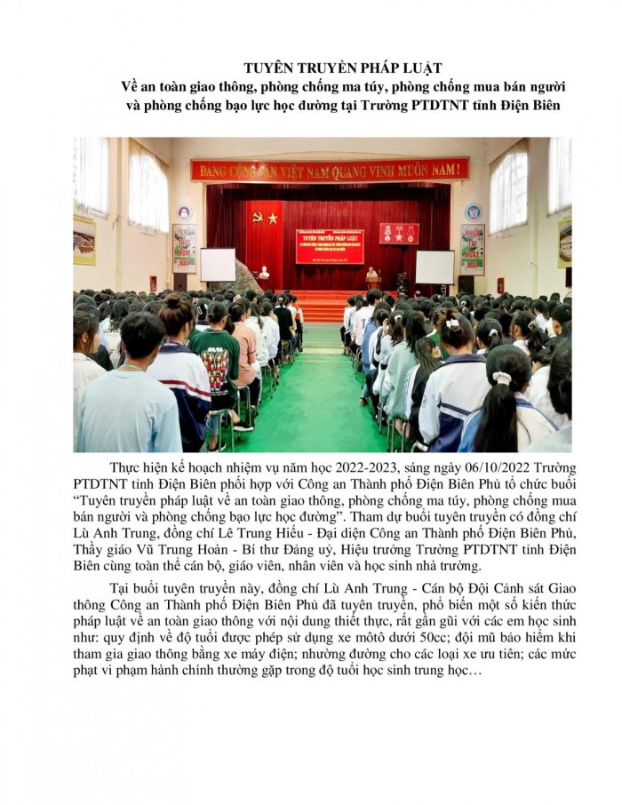 TUYÊN TRUYỀN PHÁP LUẬT