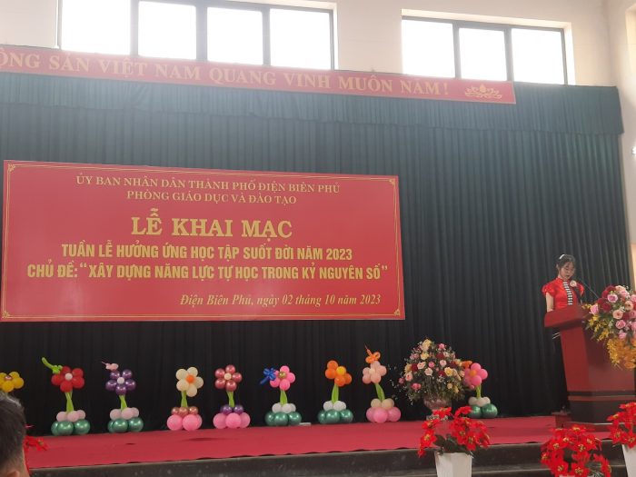 Phát biểu trong Tuần lễ hưởng ứng học tập suốt đời năm 2023