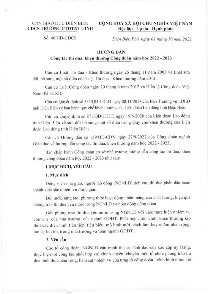 HƯỚNG DẪN THI ĐUA CÔNG ĐOÀN page 0001