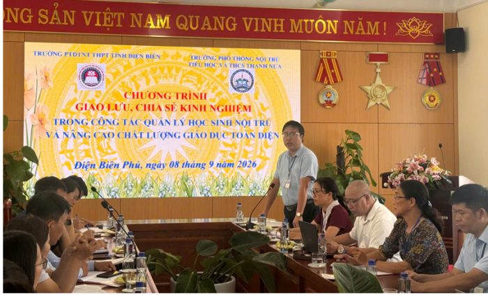 Giao lưu, chia sẻ kinh nghiệm trong công tác quản lý học sinh nội trú và nâng cao chất lượng giáo dục toàn diện