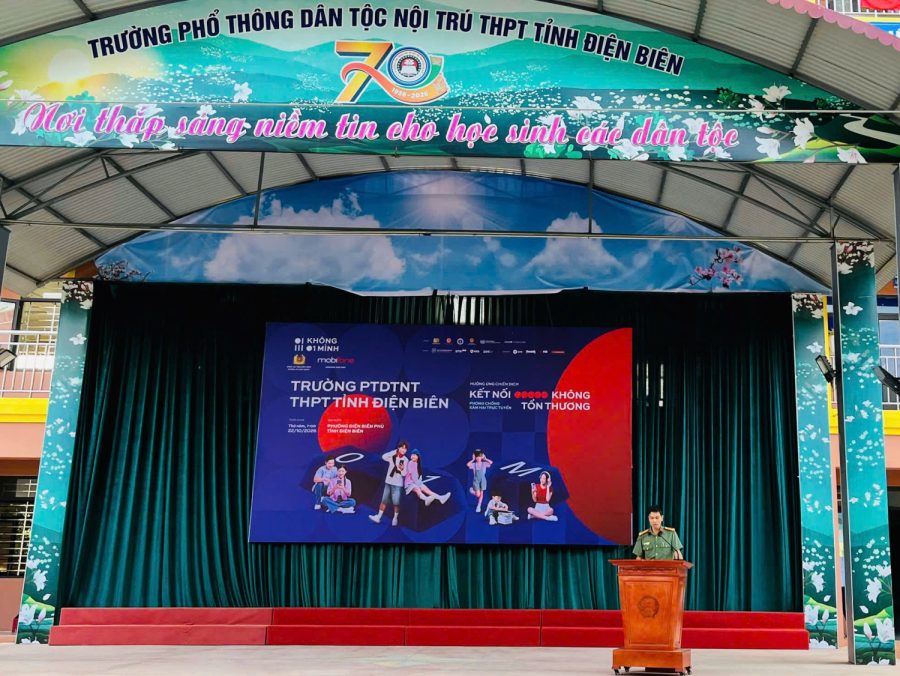 Trường PTDTNT THPT tỉnh Điện Biên hưởng ứng chiến dịch “Không một mình 2026”