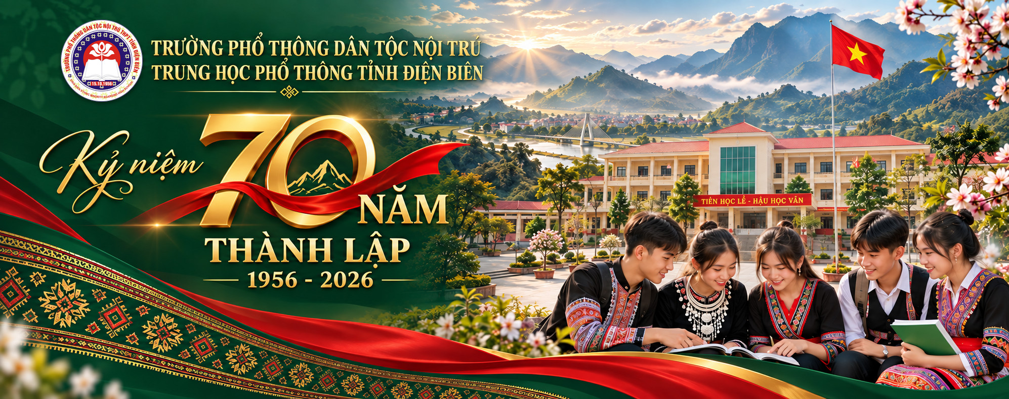 Kỷ niệm 70 năm thành lập Trường PTDTNT THPT tỉnh Điện Biên (1956 &ndash; 2026)