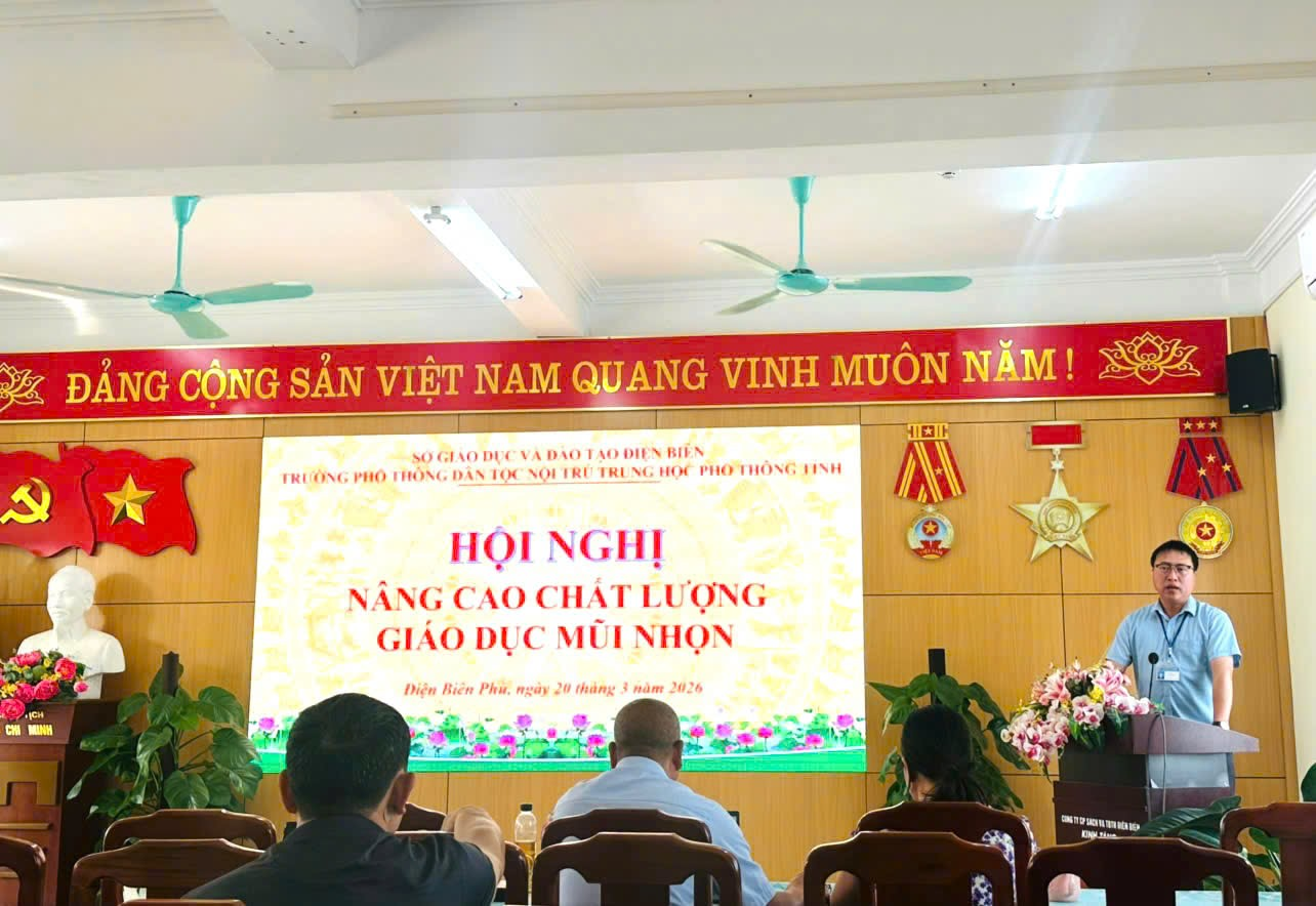 Hội nghị nâng cao chất lượng giáo dục mũi nhọn tại Trường PTDTNT THPT tỉnh Điện Biên