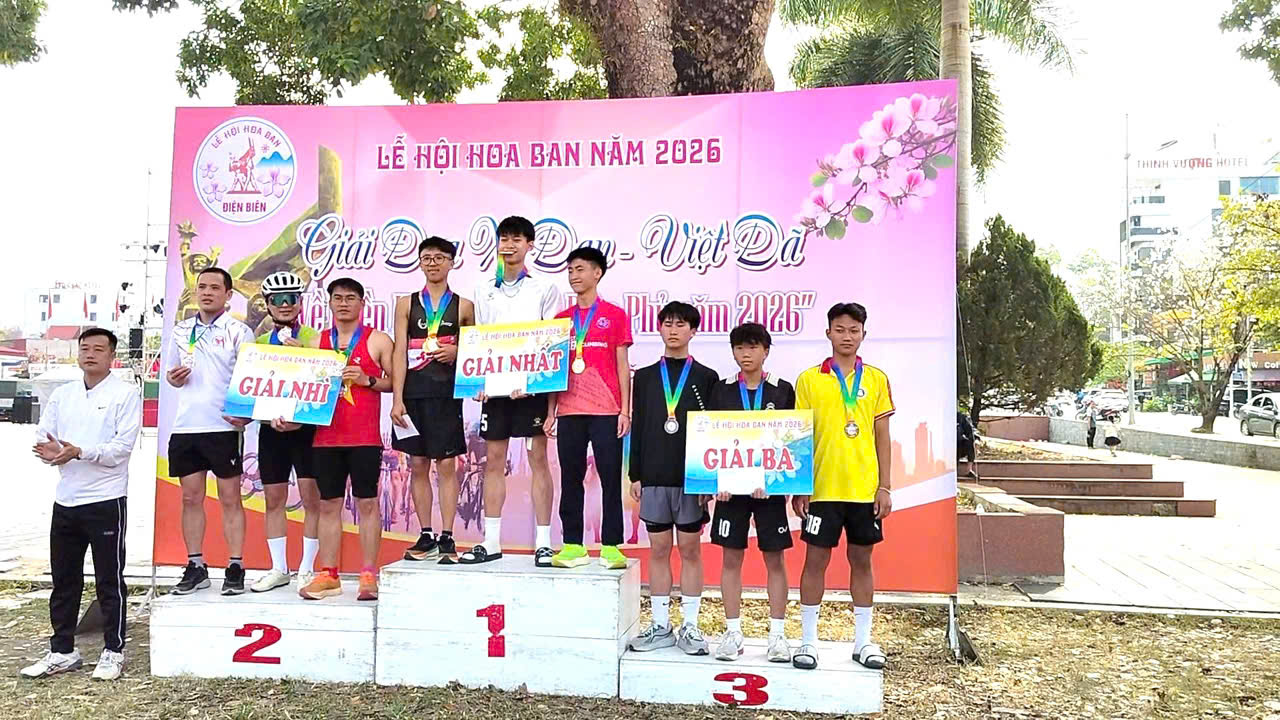 Ấn tượng thành tích của Trường PTDTNT THPT tỉnh Điện Biên tại Giải Việt dã, Đua xe đạp Lễ hội Hoa Ban tỉnh Điện Biên năm 2026