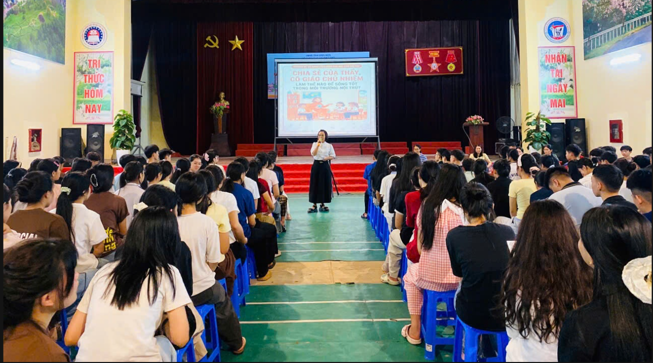Chương trình Giáo dục kỹ năng sống và Hòa nhập môi trường nội trú cho học sinh đầu cấp